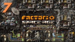 BIENVENIDO A VULCANO  FACTORIO SPACE AGE  Directo 7 [upl. by Ulla]