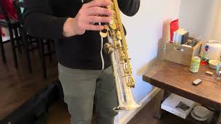 Yanagisawa S9930 Solid Silver Soprano Saxophone Demo wwwdcsaxcom [upl. by Watters]