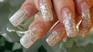 Bridal nail art designs  50 Cute Ideas [upl. by Lisab170]