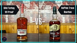 Buffalo Trace Bourbon vs Wild Turkey 101 Bourbon Comparisons [upl. by Inoj]