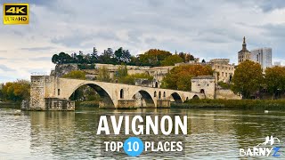 Avignon France  Top 10  Travel Guide [upl. by Jalbert632]