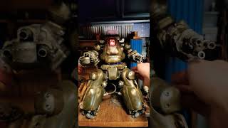 Fallout sentry bot 16 scale lights and voice [upl. by Nelyahs]