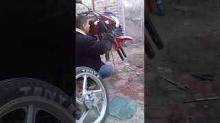 Cubre Polvos Para barras de moto Así se los instale Ami Italika ft125ts [upl. by Oap]