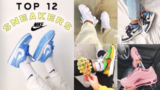 TOP 12 NIKE SNEAKERS FOR WOMEN 2021 [upl. by Amsed]