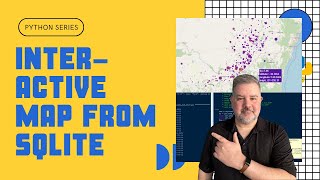 How to Make an Interactive Map Using Python and SQLite Data [upl. by Aivle]
