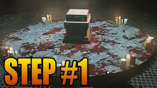 Exo Zombies Infection Easter Egg Guide Step 1  Open Waterfall Room [upl. by Wandie]