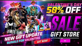 Free Fire 50  Discount In Store 😍 50 Present Discount In Gift Store 🎯 Next Evo Vault Event Ff [upl. by Eilak926]