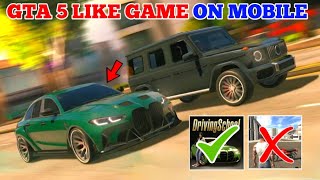 Best GTA 5 Like Game 🤯Better Than Indian Bike Driving 3D😱Driving School Simulator EVO Harsh in Game [upl. by Niamart]