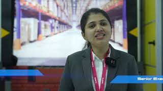 Gandhi Automation Interview at India Warehousing Show 2023 [upl. by Rosenberg406]