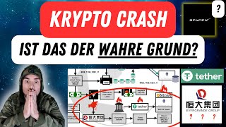 KRYPTO CRASH  IST DAS DER WAHRE GRUND SPACEX  EVERGRANDE  TETHER USDT  BITCOIN [upl. by Adiel904]