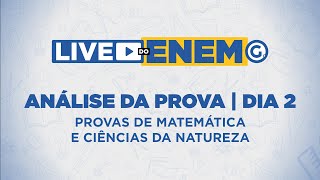 Enem 2024  Dia 2 análise da prova de matemática e ciências da natureza [upl. by Eartha229]