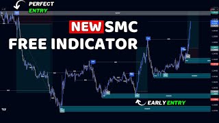 The Most Powerful Smart Money Concept Indicator in Tradingview with Buy Sell Signal alert [upl. by Stralka]