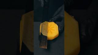 Cutting a Persimmon with a Ruler 🔪✨ asmr [upl. by Gide]