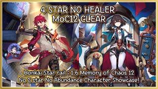 HSR  16 Memory of Chaos 12  No 5 STAR No Healer  Sampo Luka amp Xueyi Hypercarry 3 Clear [upl. by Eenhat]