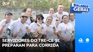 Servidores do TRECE se preparam para 2ª corrida da Justiça Eleitoral  Balanço Geral CE Manhã [upl. by Drauode]