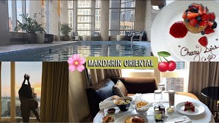 5 days at the Mandarin Oriental hotel in New York City 💕💕🌸🌸 [upl. by Meara]