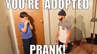 HILARIOUS YOURE ADOPTED PRANK [upl. by Aielam]