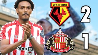 WATFORD 21 SUNDERLAND MATCH REVIEW [upl. by Aisan]