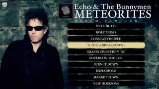 Echo and the Bunnymen  Meteorites Album Sampler [upl. by Htiaf]