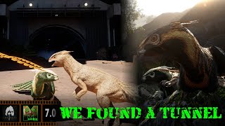 The Isle Evrima  We Found A Tunnel  Member Special  Update 7 Test Server  Hypsilophodon [upl. by Meletius923]