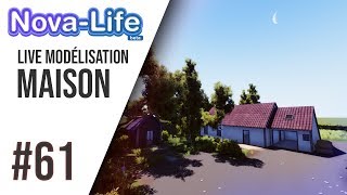 NOVALIFE  LIVE MODELISATION  Maison 61 [upl. by Didier]