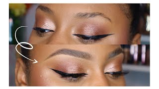 TUTO SOURCILS FACILE EFFET BROW LIFT  UPDATE 2021 [upl. by Tavia763]