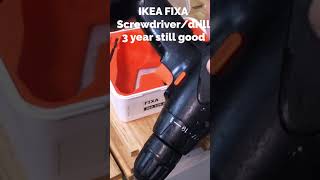 IKEA FIXA Screwdriverdrill 3 year still goodshorts [upl. by Grady]