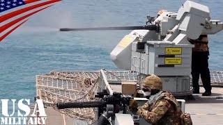 DS30B 30mm機関砲 amp M134ミニガンMk44 イギリス海軍  Royal Navy DS30B 30mm Autocannon amp Mk44 Minigun [upl. by Petronille377]