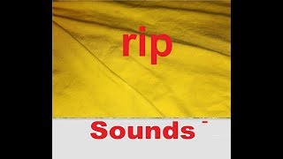 Cloth Rip Sound Effects All Sounds [upl. by Koo322]