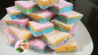 MALVAVISCOS ARCOIRIS 🍭 BOMBONES ARCOIRIS SIN HORNO 🍭RAINBOW MARSHMALLOW [upl. by Ameg]