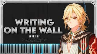 Kaveh Fansong Writing on the Wall  Will Stetson Piano cover  Tutorial  Karaoke [upl. by Reisinger]