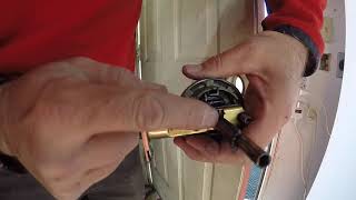 Door KNOB Repair KWIKSET SMARTKEY [upl. by Noired]