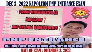 PAANO MAGREGISTER SA PNP ENTRANCE EXAMINATION PNP PROMOTION EXAM PAYMENT VALIDATION [upl. by Iohk552]