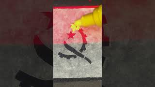 Angola art counrty flag asmrsounds [upl. by Grayson244]