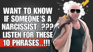 🫵🏼 Want to Know If Someones a Narcissist❓ Listen for These 10 Phrases❗😱  NPD  NARCISSISTS [upl. by Aramot]