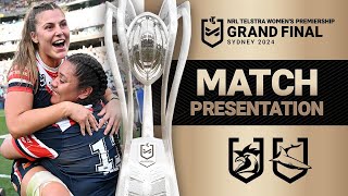 2024 NRLW Grand Final  PostMatch Presentation [upl. by Iramohs171]