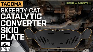 20062023 Tacoma Skeerdy Cat Catalytic Converter and Skid Plate Review amp Install [upl. by Cavit765]