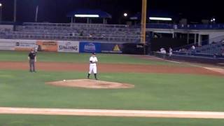 Brad Rulon pitches against Brevard Manatees  Brevard County Manatees vs Tampa Yankees [upl. by Rayna]