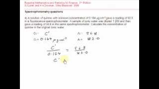 Spectrophotometry and BeerLambert Law [upl. by Sabian]