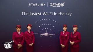 Worlds first Boeing 777 Starlink flight a call with Elon Musk [upl. by Enilarak33]