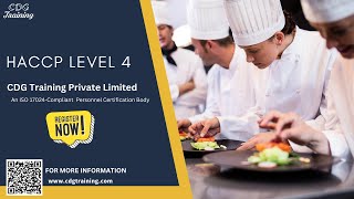 Comprehensive Training HACCP Level 4 Course  CDG Training Private Limited  Get Course Link Below [upl. by Anilorak]