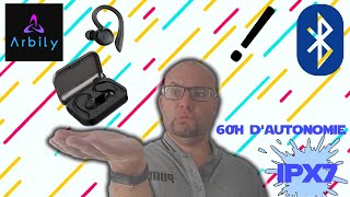 TEST ARBILY G5  des Écouteurs Bluetooth True Wireless taillés pour le SPORT [upl. by Nahtanha]