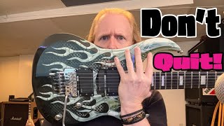 How to Stay Motivated Learning Metal Guitar Techniques [upl. by Atekal]