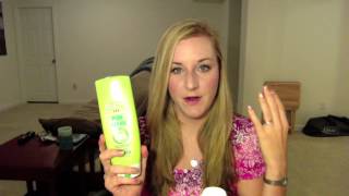 Garnier Fructis Pure Clean Fortifying Shampoo amp Conditioner Review [upl. by Cumine]