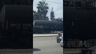 BNSF 3039 leads the local towards the Alcoa Yard and El Segundo Yard after passing Sepulveda Blvd [upl. by Eatnoj998]