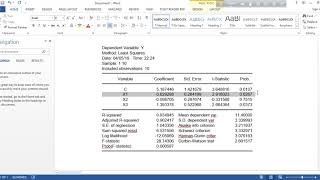 Regression in Eviews and Interpretation of Regressio Result  Abhik Defines [upl. by Nohtanhoj]