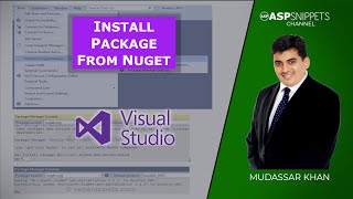 Install package from Nuget [upl. by Axe458]