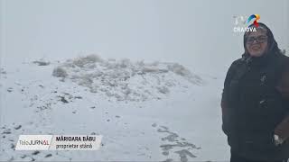 PRIMA ZĂPADĂ PE TRANSALPINA [upl. by Aidam505]