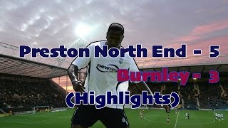 Preston vs Burnley 20032004 [upl. by Kcirederf]