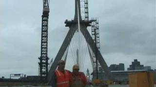 BOSTONS ZAKIM BRIDGE • The Bunker Hill Monument by Joe Practice® Boston [upl. by Ahsaetal]